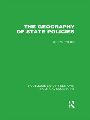 cover image of The Geography of State Policies